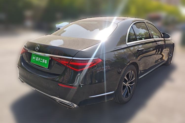 Used Mercedes-Benz S-Class 2021 S 400 L Business Model Rear Right 45 Deg