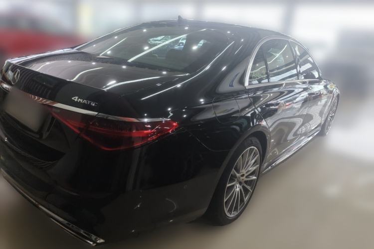Used Mercedes-Benz S-Class 2021 Restyled S 450 L 4MATIC Rear Right 45 Deg