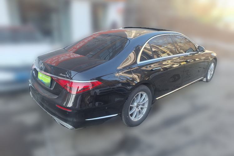 Used Mercedes-Benz S-Class 2021 S 400 L Business Model Rear Right 45 Deg
