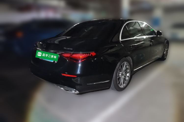 Used Mercedes-Benz S-Class 2021 S 400 L Business Model Rear Right 45 Deg