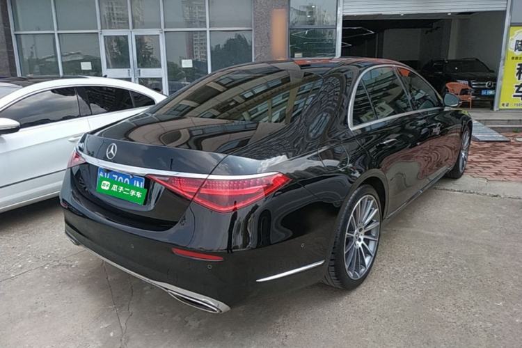 Used Mercedes-Benz S-Class 2021 S 400 L Business Model Rear Right 45 Deg