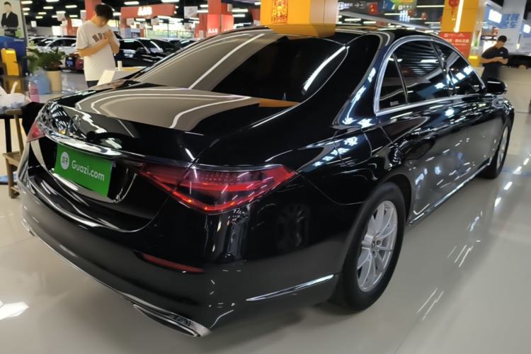Used Mercedes-Benz S-Class 2021 S 400 L Business Model Rear Right 45 Deg