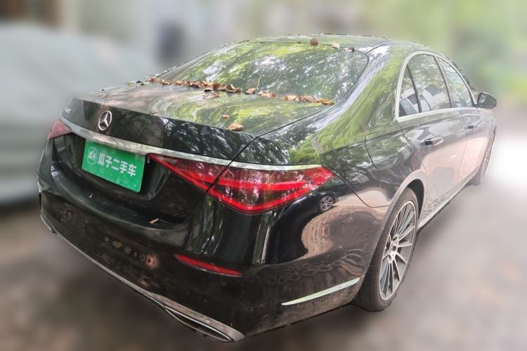Used Mercedes-Benz S-Class 2021 S 400 L Business Model Rear Right 45 Deg