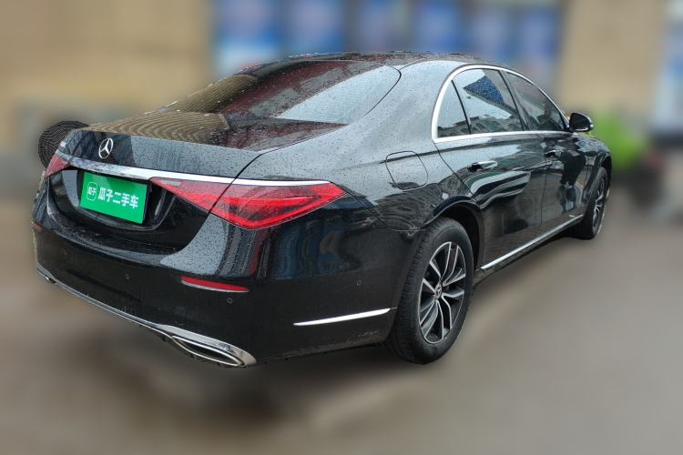 Used Mercedes-Benz S-Class 2021 S 400 L Business Model Rear Right 45 Deg