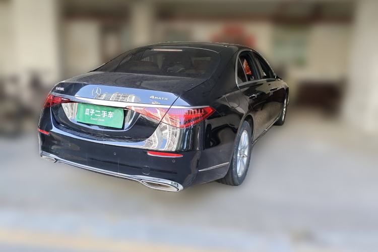 Used Mercedes-Benz S-Class 2021 S 400 L Business Model Rear Right 45 Deg