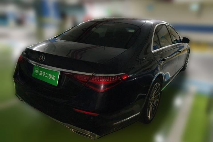 Used Mercedes-Benz S-Class 2021 S 400 L Business Model Rear Right 45 Deg