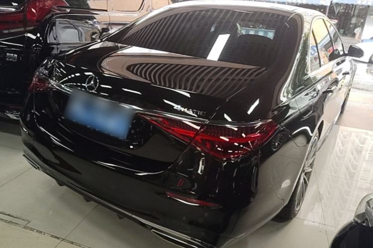 Used Mercedes-Benz S-Class 2021 S 450 L 4MATIC Rear Right 45 Deg