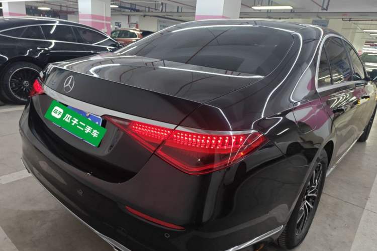 Used Mercedes-Benz S-Class 2021 S 400 L Business Model Rear Right 45 Deg