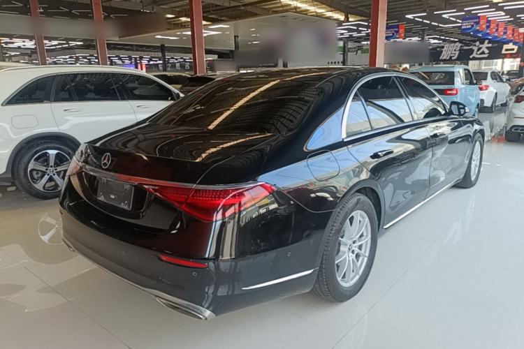 Used Mercedes-Benz S-Class 2021 S 400 L Business Model Rear Right 45 Deg
