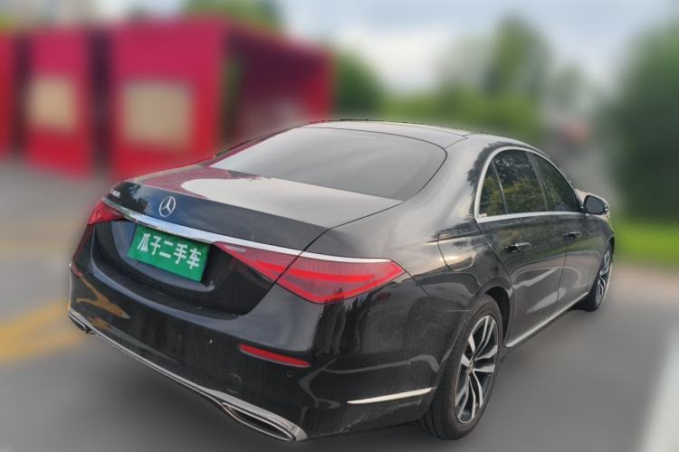 Used Mercedes-Benz S-Class 2021 S 400 L Luxury Model Rear Right 45 Deg