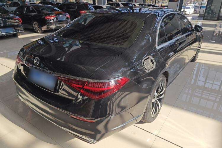 Used Mercedes-Benz S-Class 2021 S 400 L Luxury Model Rear Right 45 Deg