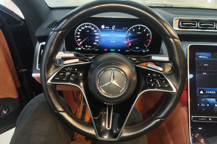 Used Mercedes-Benz S-Class 2021 S 400 L Business Model Steering Wheel