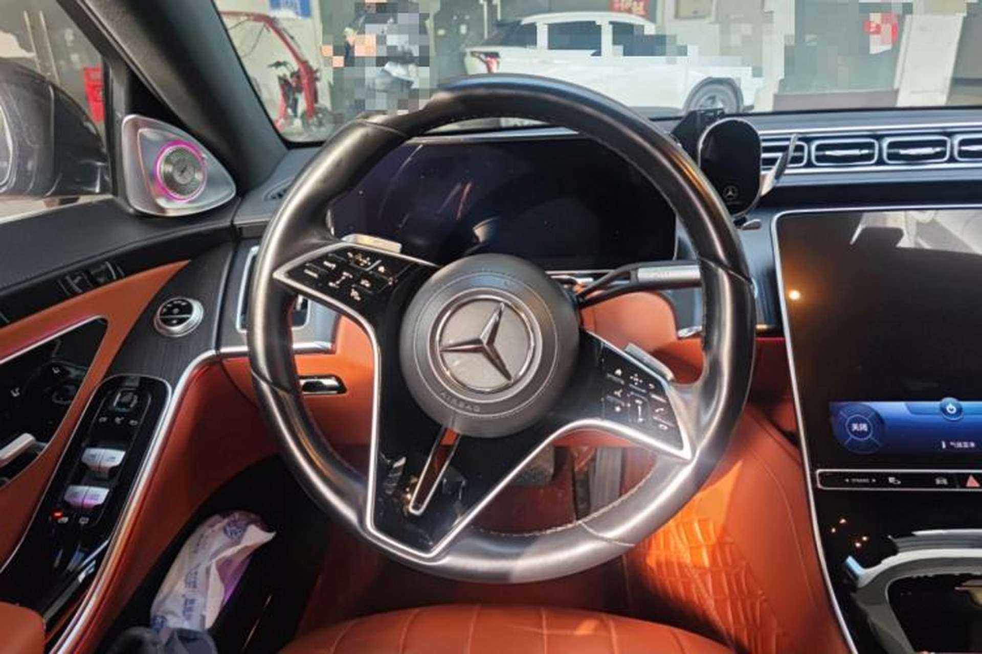 Used Mercedes-Benz S-Class 2021 S 400 L Business Model Steering Wheel