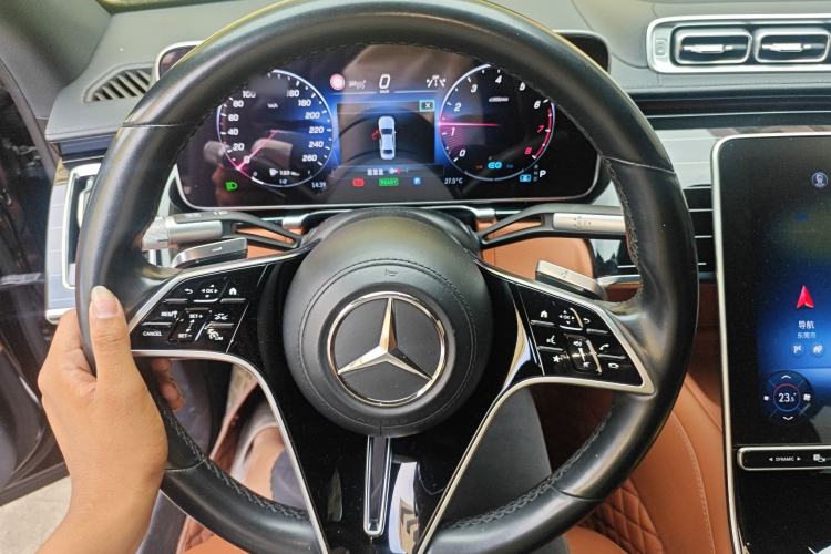 Used Mercedes-Benz S-Class 2021 S 400 L Business Model Steering Wheel