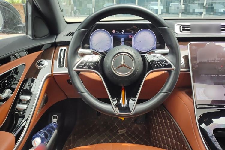 Used Mercedes-Benz S-Class 2021 S 400 L Luxury Model Steering Wheel