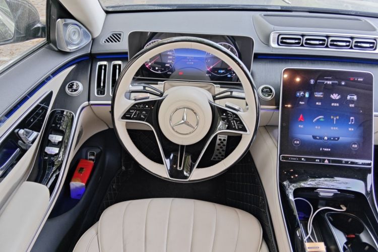 Used Mercedes-Benz S-Class 2021 S 400 L Business Model Steering Wheel