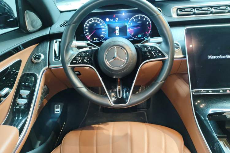 Used Mercedes-Benz S-Class 2021 S 400 L Business Model Steering Wheel