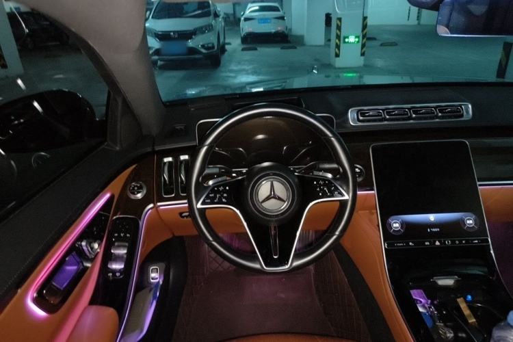 Used Mercedes-Benz S-Class 2021 S 400 L Luxury Model Steering Wheel