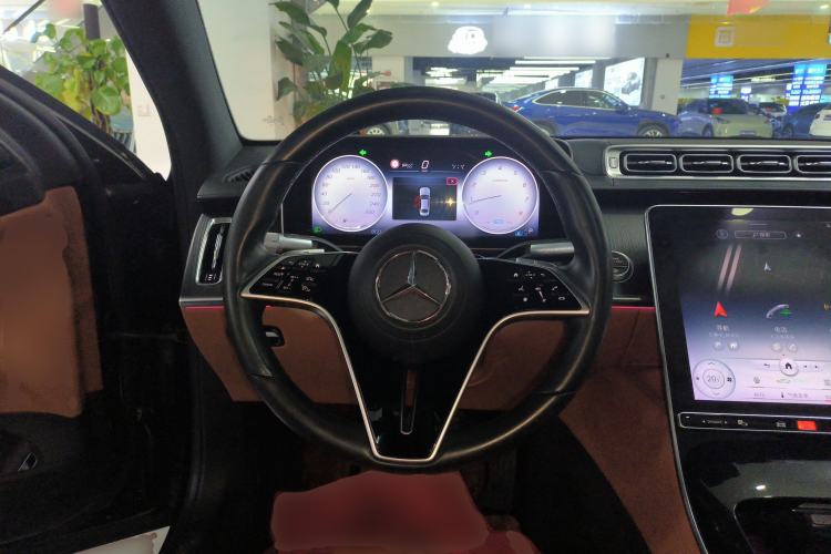 Used Mercedes-Benz S-Class 2021 S 400 L Business Model Steering Wheel