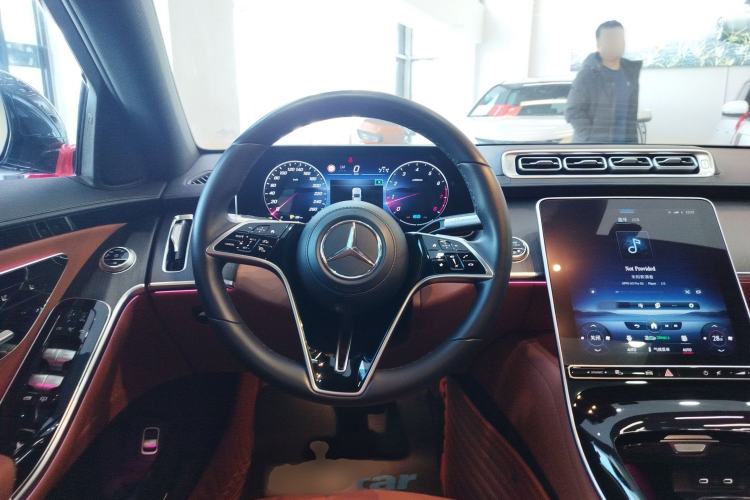 Used Mercedes-Benz S-Class 2021 S 400 L Business Model Steering Wheel