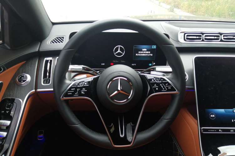 Used Mercedes-Benz S-Class 2021 S 400 L Business Model Steering Wheel