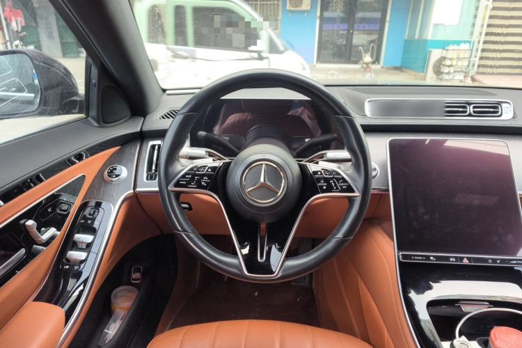 Used Mercedes-Benz S-Class 2021 S 400 L Luxury Model Steering Wheel
