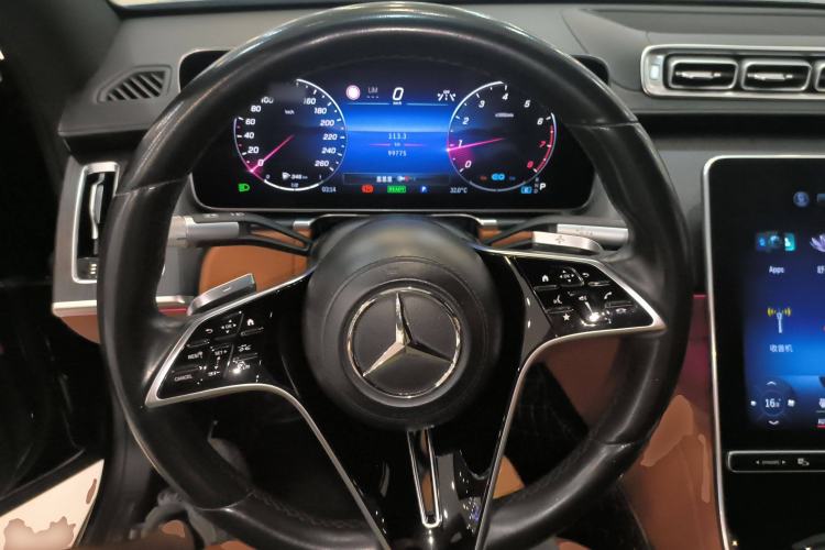 Used Mercedes-Benz S-Class 2021 S 400 L Business Model Steering Wheel