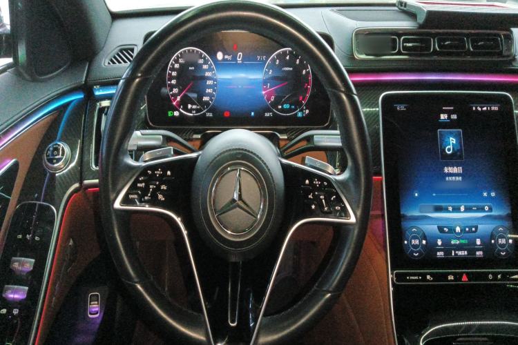 Used Mercedes-Benz S-Class 2021 S 400 L Business Model Steering Wheel