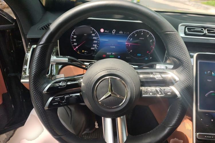 Used Mercedes-Benz S-Class 2021 S 450 L 4MATIC Steering Wheel