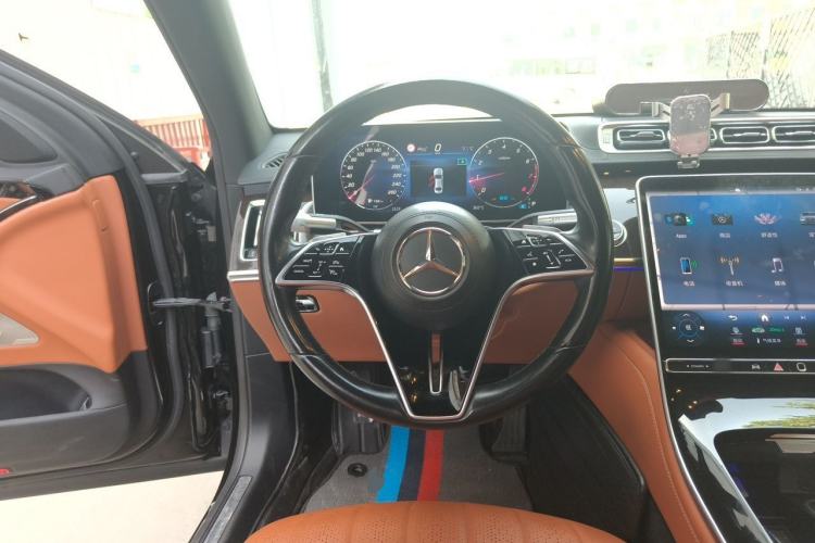 Used Mercedes-Benz S-Class 2021 S 400 L Luxury Model Steering Wheel