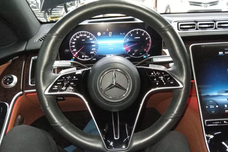 Used Mercedes-Benz S-Class 2021 S 400 L Luxury Model Steering Wheel