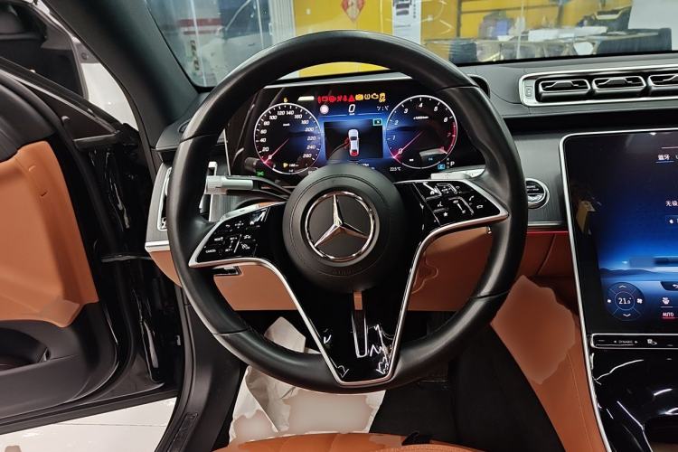 Used Mercedes-Benz S-Class 2021 S 400 L Business Model Steering Wheel