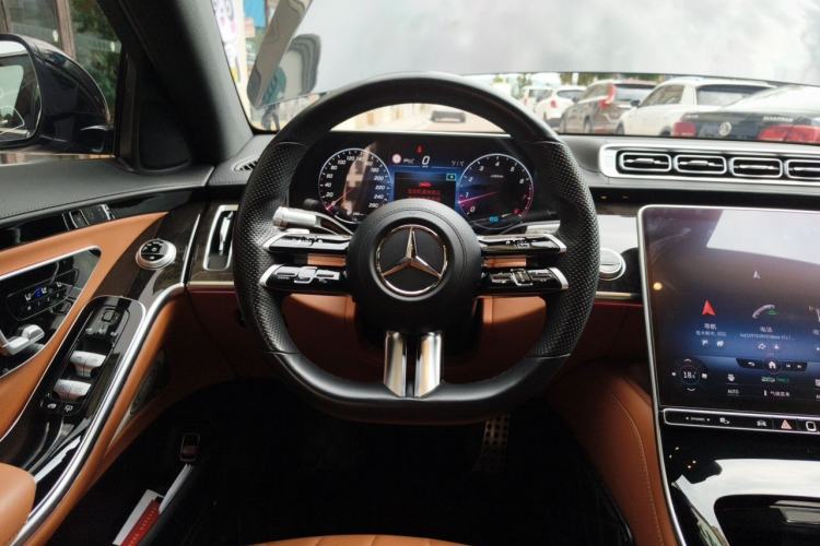 Used Mercedes-Benz S-Class 2021 S 450 L 4MATIC Steering Wheel