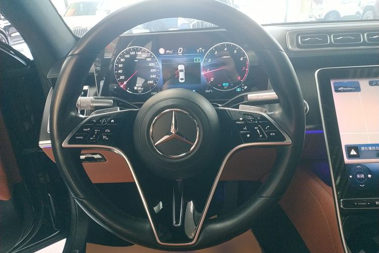 Used Mercedes-Benz S-Class 2021 S 400 L Business Model Steering Wheel