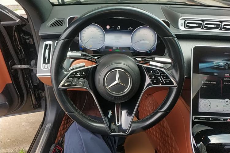 Used Mercedes-Benz S-Class 2021 S 400 L Business Model Steering Wheel