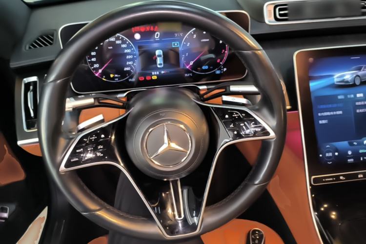 Used Mercedes-Benz S-Class 2021 S 400 L Business Model Steering Wheel
