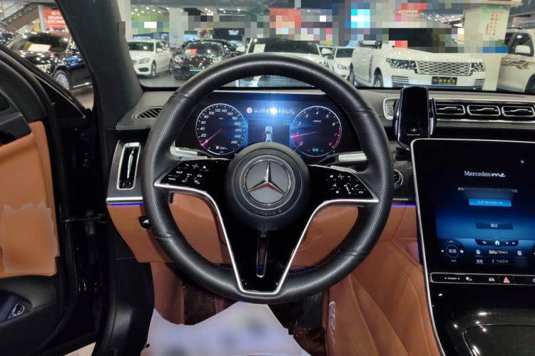 Used Mercedes-Benz S-Class 2021 S 400 L Business Model Steering Wheel