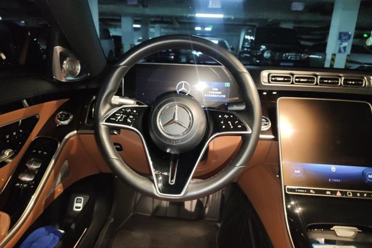 Used Mercedes-Benz S-Class 2021 S 400 L Luxury Model Steering Wheel