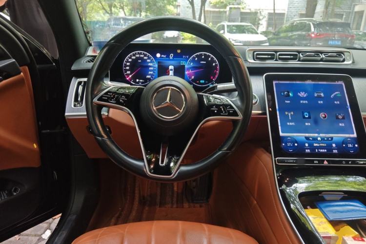 Used Mercedes-Benz S-Class 2021 S 400 L Business Model Steering Wheel