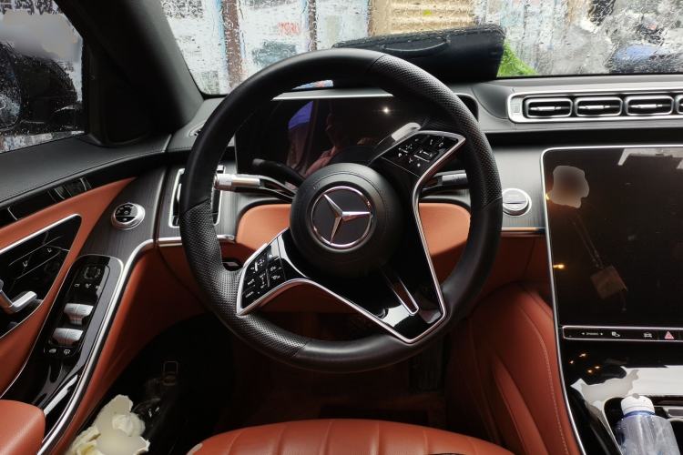 Used Mercedes-Benz S-Class 2021 S 400 L Business Model Steering Wheel