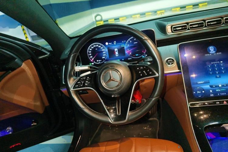 Used Mercedes-Benz S-Class 2021 S 400 L Business Model Steering Wheel