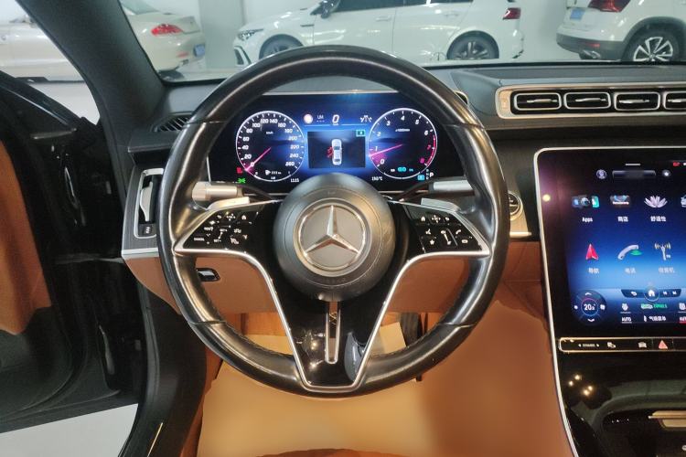 Used Mercedes-Benz S-Class 2021 S 400 L Business Model Steering Wheel