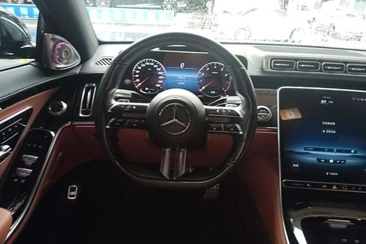 Used Mercedes-Benz S-Class 2021 S 450 L 4MATIC Steering Wheel