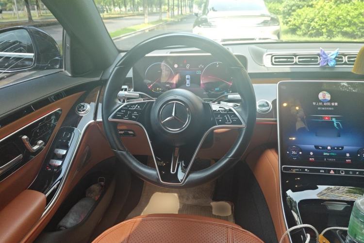 Used Mercedes-Benz S-Class 2021 S 400 L Luxury Model Steering Wheel