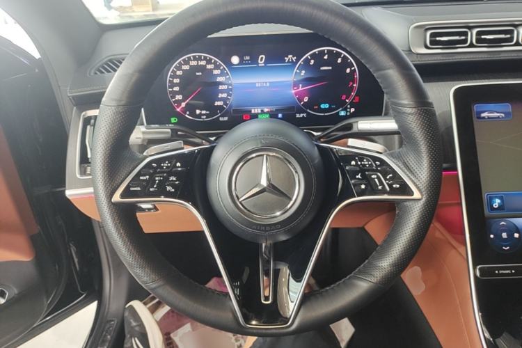 Used Mercedes-Benz S-Class 2021 S 400 L Business Model Steering Wheel