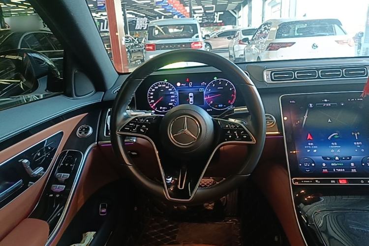 Used Mercedes-Benz S-Class 2021 S 400 L Business Model Steering Wheel
