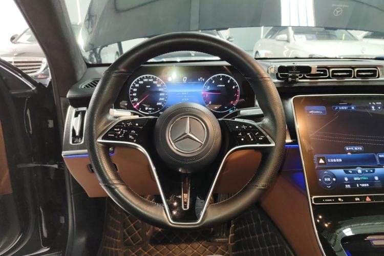 Used Mercedes-Benz S-Class 2021 S 400 L Business Model Steering Wheel