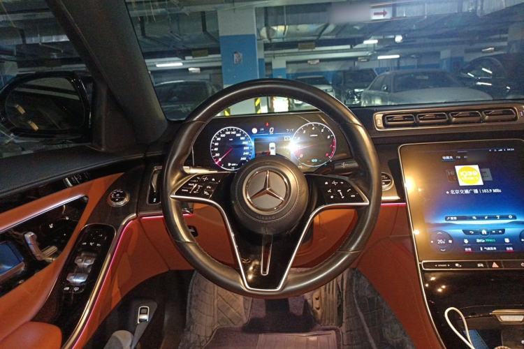 Used Mercedes-Benz S-Class 2021 S 400 L Business Model Steering Wheel