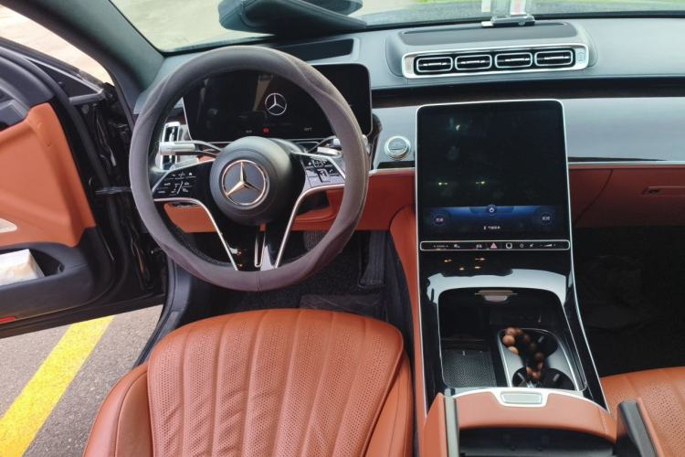 Used Mercedes-Benz S-Class 2021 S 400 L Luxury Model Steering Wheel