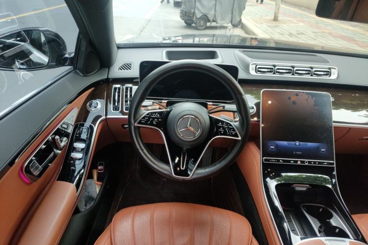 Used Mercedes-Benz S-Class 2021 S 400 L Luxury Model Steering Wheel
